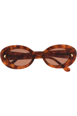 Nanushka Giva tortoiseshell-effect sunglasses