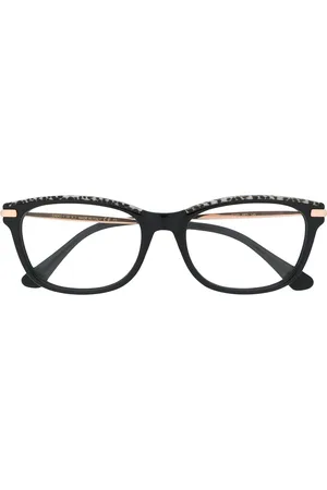 Jimmy Choo Leopard trim glasses