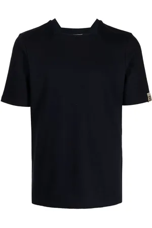 ROMEO HUNTE Terry square-neck T-shirt