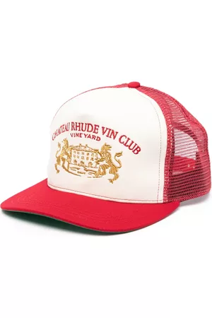 Rhude Mężczyzna Kapelusze - Cellier embroidered trucket hat