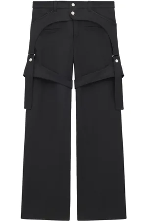 Courrèges Baggy Chaps Retro Twill Pants