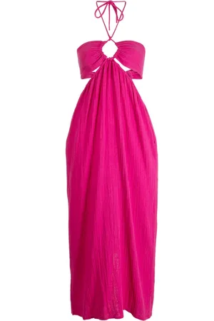 Mara Hoffman Laila halterneck midi dress