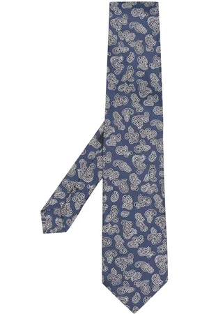 Etro Corbata paisley-print silk tie