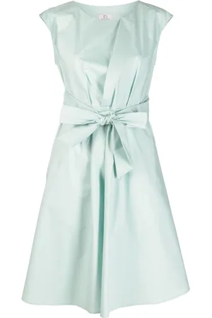 Woolrich Tie-waist midi dress