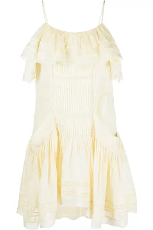 Marant Etoile Kobieta Sukienki Dzienne - Yellow