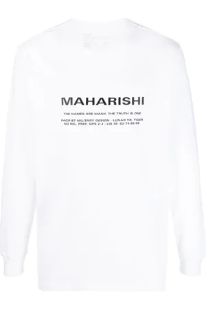 Maharishi Logo-print long-sleeve T-shirt