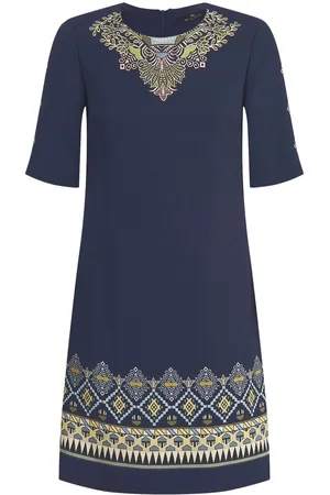 Etro Embroidered-design short-sleeve dress