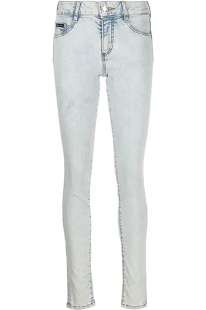 Philipp Plein High-rise skinny-cut jeans