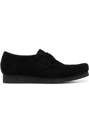 Clarks Wallabee suede loafers