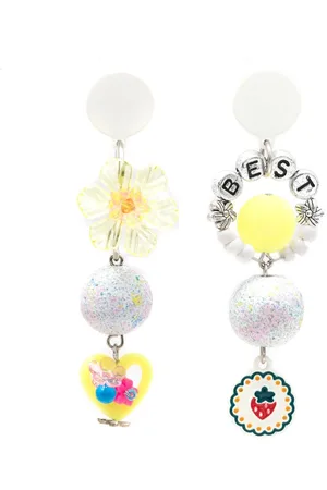 AMIR SLAMA Charm-detail drop earrings