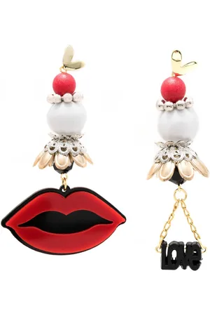AMIR SLAMA Asymmetric drop earrings