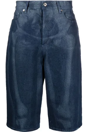 OFF-WHITE Body Scan denim shorts