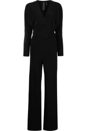 Norma Kamali V-neck stretch jumpsuit
