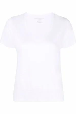 Majestic V-neck short-sleeve T-shirt