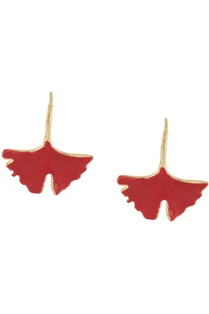 Aurélie Bidermann Vermilion Tangerine earrings