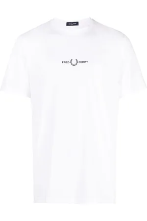 Fred Perry Logo-print crew-neck T-shirt