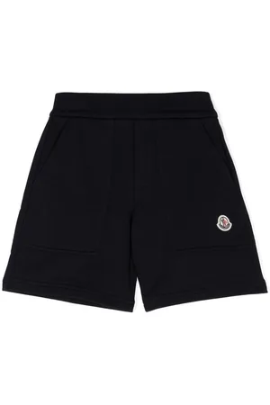 Moncler Logo-patch cotton shorts