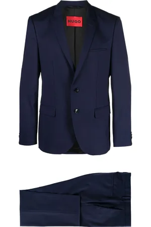 HUGO BOSS Single-breasted wool suit set