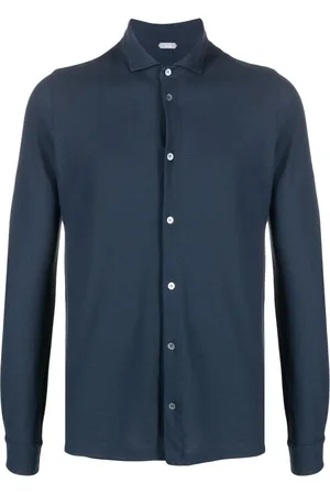 ZANONE Long-sleeved cotton shirt