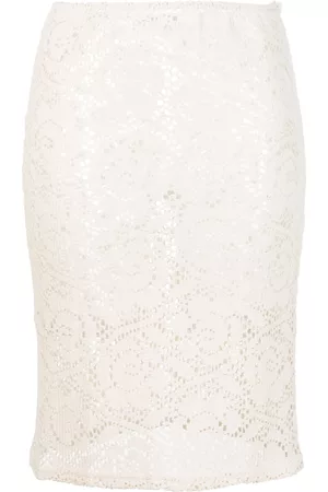 Musier Kobieta Spódnice midi - Neutrals