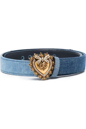 Dolce & Gabbana Devotion denim belt