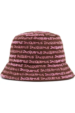 Jacquemus Logo-embroidered bucket hat