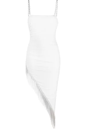 NISSA Kobieta Sukienki asymetryczne - White