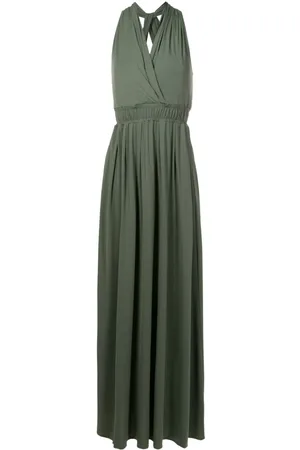 Lygia & Nanny Venus V-neck long dress