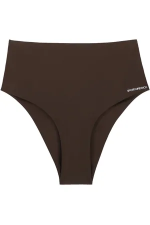 Sporty & Rich Jane logo-print bikini bottoms