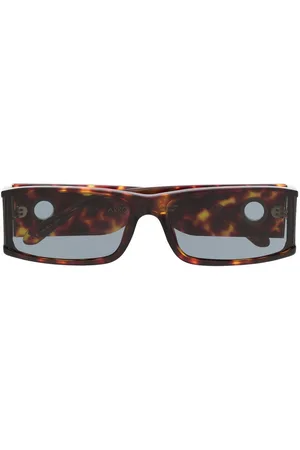 Linda Farrow Mya rectangle-frame sunglasses