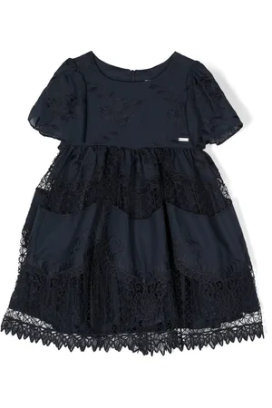 PATACHOU Floral-embroidered dress