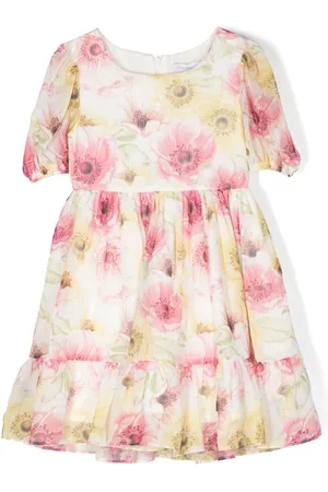 PATACHOU Floral-print flared dress