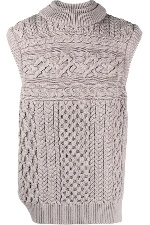 robyn lynch Oversized merino-wool vest
