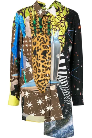 JNBY Graphic-print cotton shirt