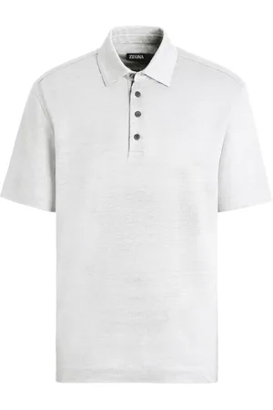 Ermenegildo Zegna Pure Linen short-sleeve polo shirt