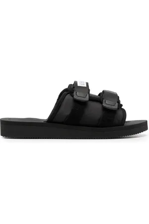 SUICOKE Logo-patch touch-strap slides