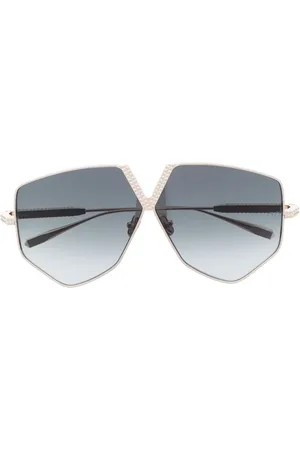 VALENTINO GARAVANI Geometric-frame tinted sunglasses