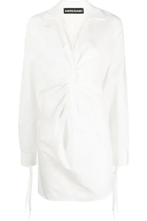 ANDREADAMO Long-sleeve shirt dress