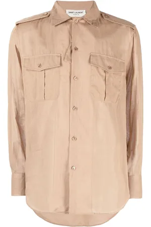 Saint Laurent Long-sleeve button-fastening shirt
