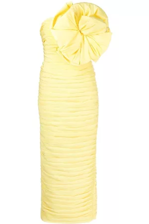 RACHEL GILBERT Kobieta Sukienki koktajlowe i wieczorowe - Yellow