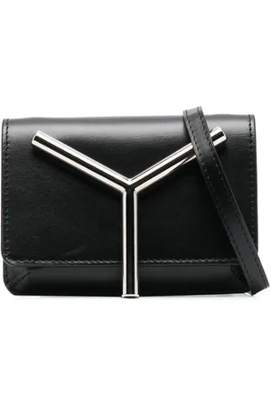 Y / PROJECT Logo-plaque crossbody bag