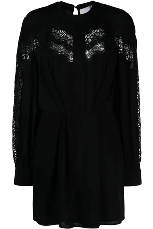 IRO Belinda lace-trim dress