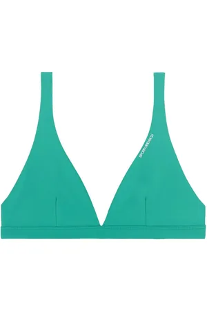 Sporty & Rich Logo-print bikini top