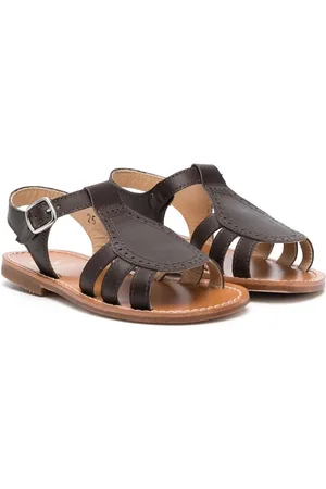 GALLUCCI Open toe cut-out sandals