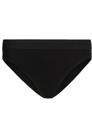 Natasha Zinko Embroidered-logo cotton briefs