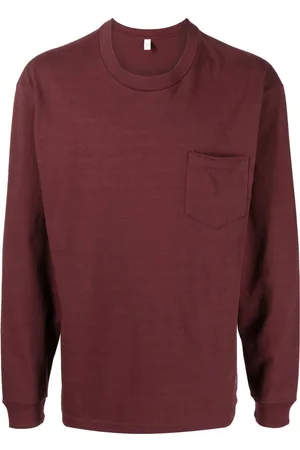 SUICOKE Crew neck long-sleeved T-shirt