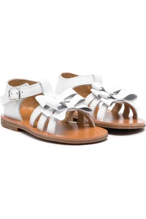 GALLUCCI Open-toe leather sandals