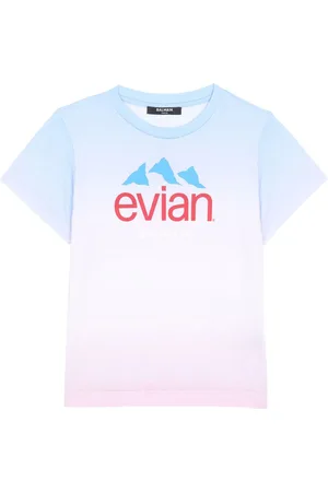 Balmain Logo-print ombré cotton T-shirt