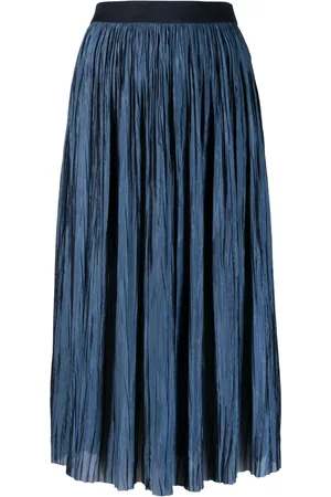 Roberto Collina Below-knee pleated skirt