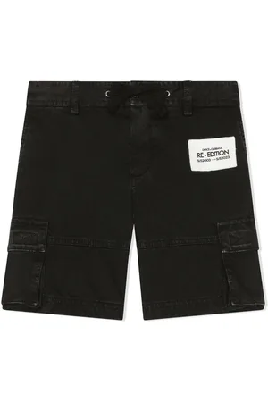Dolce & Gabbana Garment-dyed cotton shorts